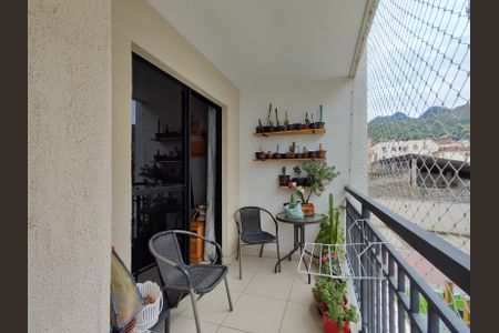 Varanda da Sala de apartamento para alugar com 3 quartos, 65m² em Andaraí, Rio de Janeiro