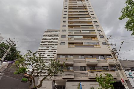 Studio para alugar com 26m², 1 quarto e sem vaga Studio para alugar com 26m², 1 quarto e sem vagaFachada