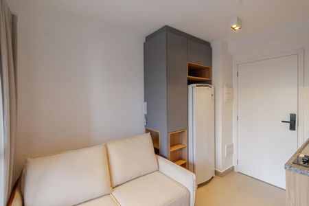 Studio para alugar com 26m², 1 quarto e sem vaga Studio para alugar com 26m², 1 quarto e sem vagaSala e Cozinha