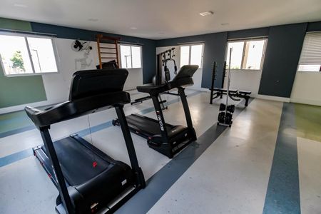 Apartamento para alugar com 41m², 2 quartos e sem vaga Apartamento para alugar com 41m², 2 quartos e sem vagaÁrea comum - Academia