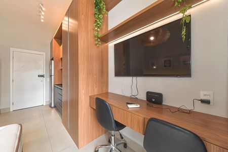 Studio para alugar com 25m², 1 quarto e sem vagaQuarto
