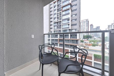 Studio para alugar com 25m², 1 quarto e sem vagaVaranda