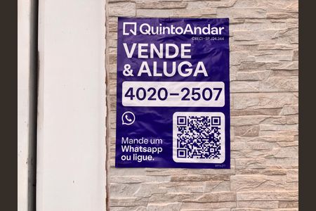 placa instalada de casa à venda com 3 quartos, 125m² em Vila Lucia, São Paulo