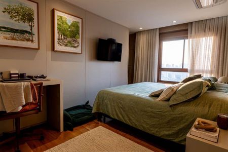 Suíte de apartamento à venda com 1 quarto, 110m² em Campo Belo, São Paulo