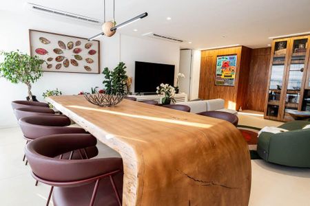 Sala de apartamento à venda com 1 quarto, 110m² em Campo Belo, São Paulo