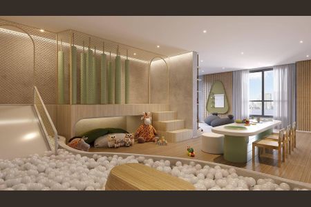 Apartamento para alugar com 63m², 2 quartos e 1 vaga Apartamento para alugar com 63m², 2 quartos e 1 vagaBrinquedoteca