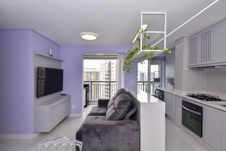 Sala de apartamento à venda com 2 quartos, 56m² em Vila Andrade, São Paulo