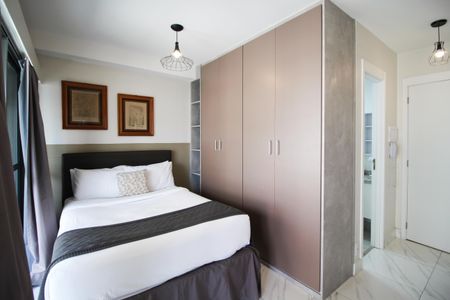 Suíte  de apartamento à venda com 2 quartos, 26m² em Indianópolis, São Paulo