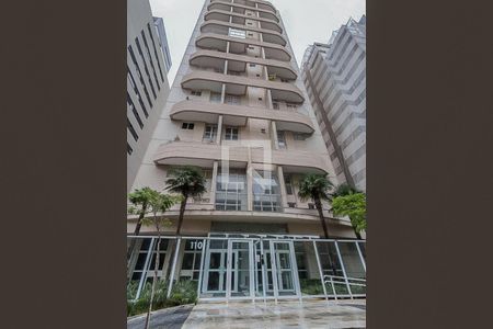 Apartamento à venda com 47m², 1 quarto e 1 vagaFachada do Prédio