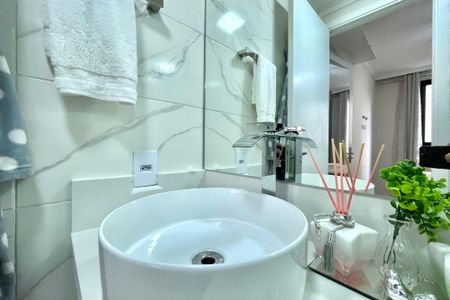 Apartamento para alugar com 28m², 1 quarto e sem vaga Apartamento para alugar com 28m², 1 quarto e sem vagaBanheiro da Suíte