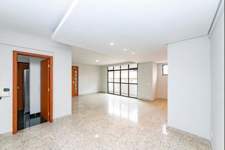 Sala de apartamento à venda com 4 quartos, 140m² em Buritis, Belo Horizonte