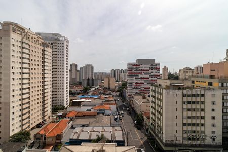 Vista da Sala de apartamento para alugar com 1 quarto, 24m² em Barra Funda, São Paulo
