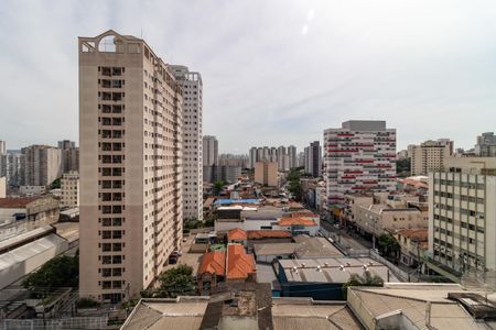 Vista da Sala de apartamento para alugar com 1 quarto, 24m² em Barra Funda, São Paulo