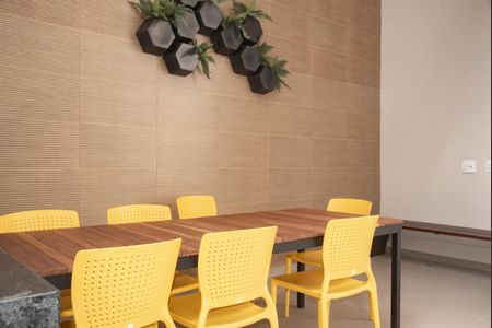 Studio para alugar com 34m², 1 quarto e sem vaga Studio para alugar com 34m², 1 quarto e sem vagaÁrea comum - Churrasqueira