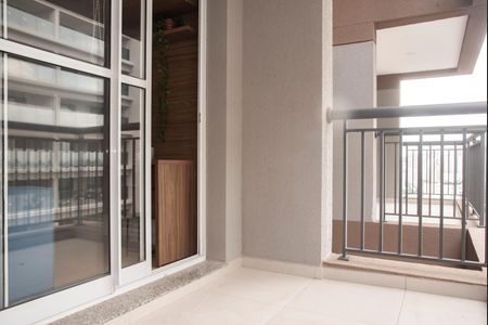 Studio para alugar com 34m², 1 quarto e sem vagaVaranda