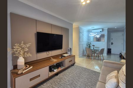 Sala  de apartamento à venda com 3 quartos, 115m² em Recreio dos Bandeirantes, Rio de Janeiro