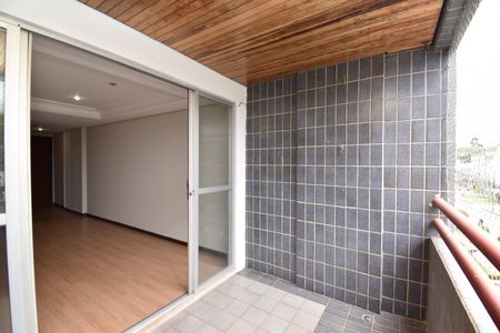 Varanda da Sala de apartamento para alugar com 3 quartos, 87m² em Bacacheri, Curitiba