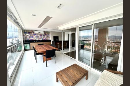 Varanda da Sala de apartamento à venda com 3 quartos, 182m² em Vila Rosalia, Guarulhos