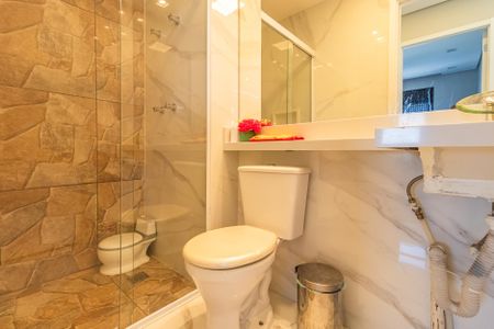 Apartamento à venda com 76m², 2 quartos e 2 vagasBanheiro Social