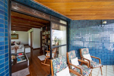 VARANDA de apartamento à venda com 4 quartos, 151m² em Sion, Belo Horizonte