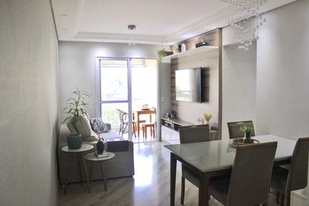 Sala de apartamento à venda com 3 quartos, 75m² em Vila Augusta, Guarulhos