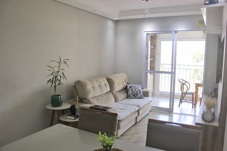 Sala de apartamento à venda com 3 quartos, 75m² em Vila Augusta, Guarulhos