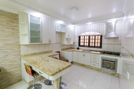 Cozinha de casa à venda com 4 quartos, 210m² em Parque Oratório, Santo André