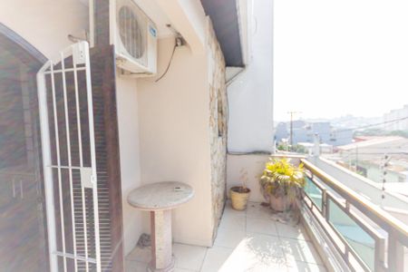 Varanda da Suíte 2 de casa à venda com 4 quartos, 210m² em Parque Oratório, Santo André