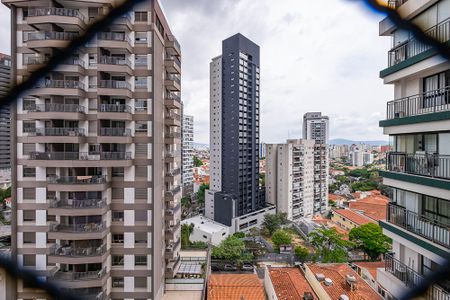 Sala/Cozinha - Vista de apartamento à venda com 1 quarto, 30m² em Sumaré, São Paulo