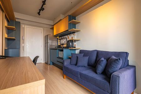 Sala/Cozinha de apartamento à venda com 1 quarto, 30m² em Sumaré, São Paulo