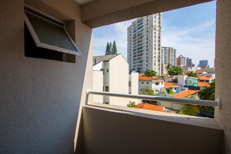 Apartamento à venda com 58m², 2 quartos e 1 vagaVaranda do quarto 1