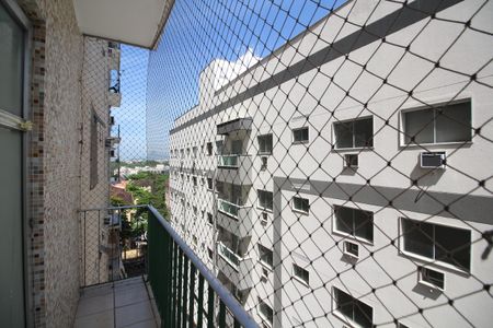 Sala - Varanda de apartamento à venda com 3 quartos, 74m² em Jacarepaguá, Rio de Janeiro