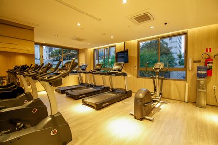 Studio para alugar com 28m², 1 quarto e sem vagaÁrea Comum - Academia