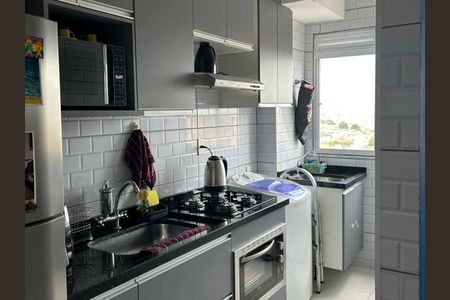 Cozinha  de apartamento à venda com 2 quartos, 42m² em Jardim Boa Vista (Zona Oeste), Osasco