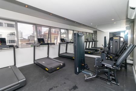 Apartamento para alugar com 100m², 2 quartos e 2 vagasÁrea comum - Academia