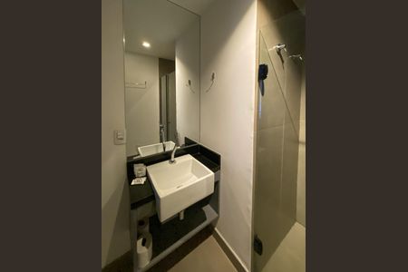 Studio à venda com 21m², 1 quarto e sem vaga Studio à venda com 21m², 1 quarto e sem vagaBanheiro