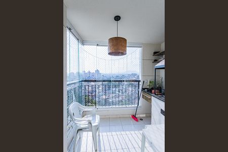 Varanda de apartamento à venda com 3 quartos, 81m² em Vila Amélia, São Paulo