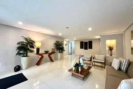 Apartamento à venda com 70m², 3 quartos e 2 vagasHall social