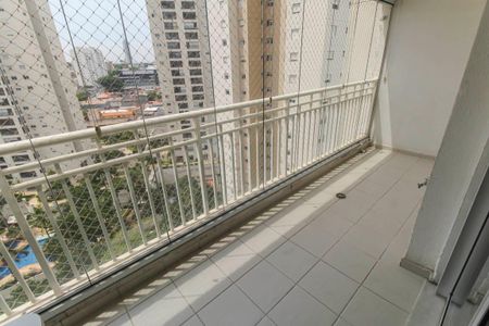 Varanda da Sala de apartamento para alugar com 2 quartos, 77m² em Vila Prudente, São Paulo