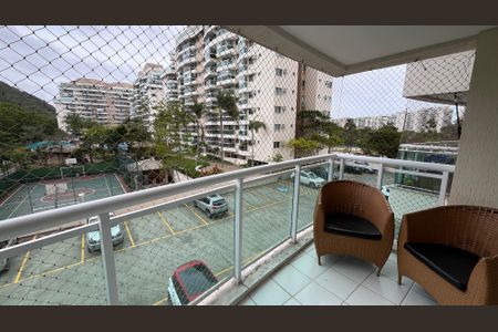 Varanda de apartamento para alugar com 2 quartos, 70m² em Recreio dos Bandeirantes, Rio de Janeiro