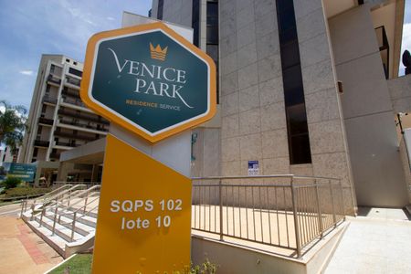 Apartamento para alugar com 27m², 1 quarto e 1 vagaFachada