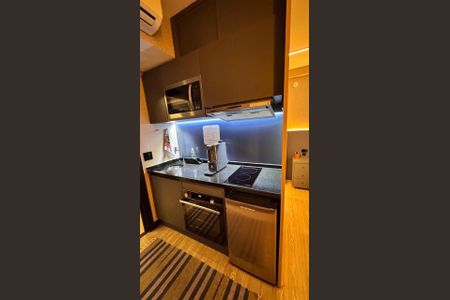 Studio à venda com 57m², 1 quarto e 1 vagaCozinha