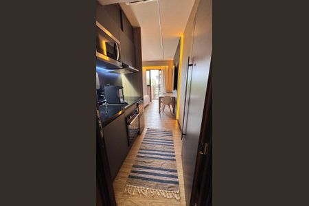 Studio à venda com 57m², 1 quarto e 1 vagaCozinha