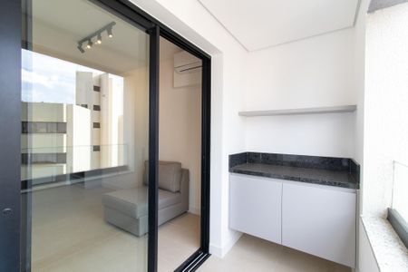 Varanda do Studio de apartamento para alugar com 1 quarto, 43m² em Centro, Campinas