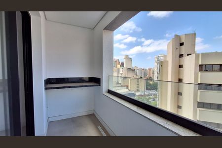 Studio para alugar com 43m², 1 quarto e 1 vaga Studio para alugar com 43m², 1 quarto e 1 vagaVaranda