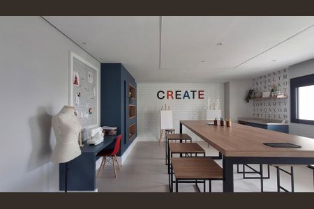 Apartamento para alugar com 43m², 1 quarto e 1 vagaÁrea comum