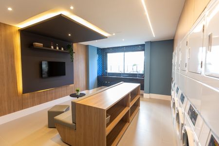 Studio para alugar com 43m², 1 quarto e 1 vagaÁrea Comum - Lavanderia