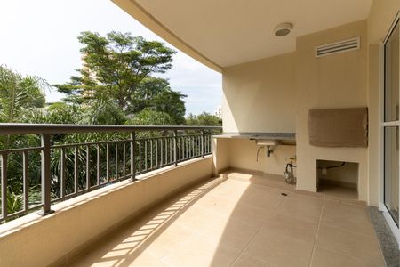 Varanda da Sala de apartamento à venda com 4 quartos, 108m² em Vila Gumercindo, São Paulo