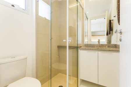 Apartamento para alugar com 30m², 1 quarto e sem vagaBanheiro da Suíte