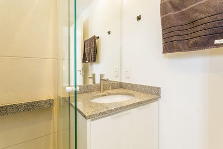 Apartamento para alugar com 30m², 1 quarto e sem vagaBanheiro da Suíte